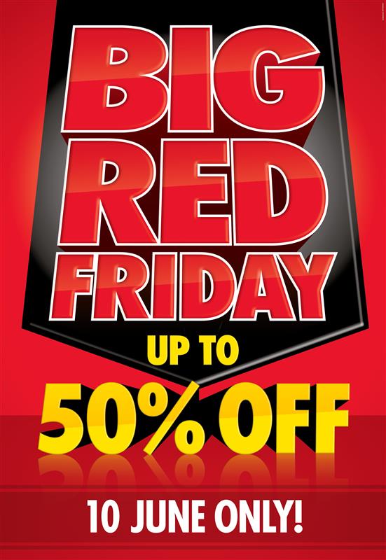 The Shoprite Big Red Friday sales is back