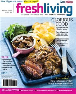 Half a milion copies of <i>Fresh Living</i> magazine available free to Smart Shoppers
