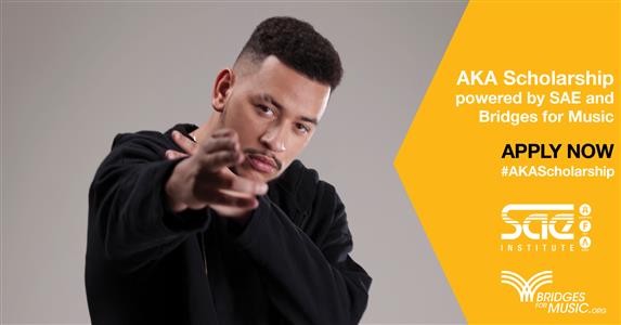 SAE Cape Town and Bridges for Music announce AKA scholarship.