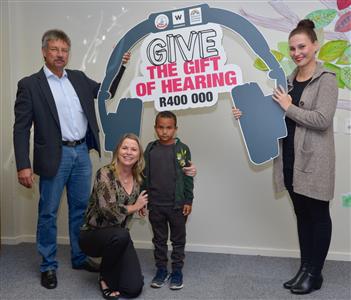 Woolworths and MySchool hand over gift of hearing to Children’s Hospital Trust