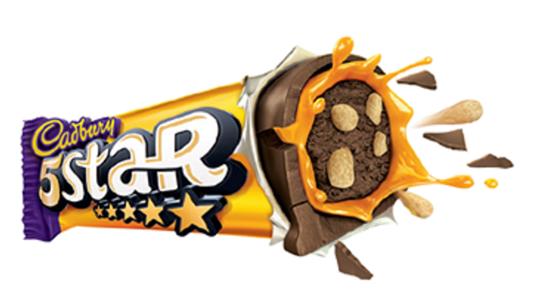 Cadbury launch new 5star chocolate bar