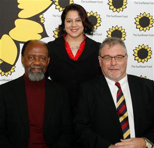 The Sunflower Fund chairperson hands over the reins