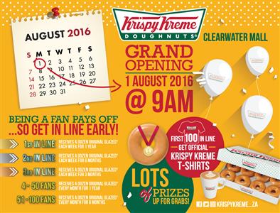 Krispy Kreme is coming to Clearwater Mall