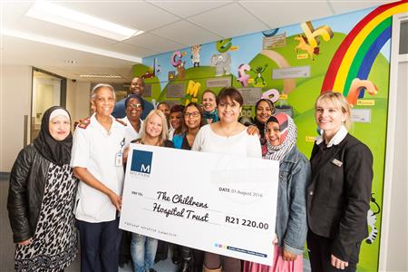 Milpark Education staff rally to raise funds for the Red Cross Hospital