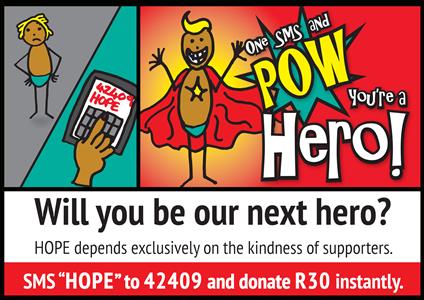 Kia Johnson partners with HOPE Cape Town for charity drive this August