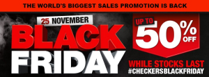 Expect a bigger Black Friday at Checkers