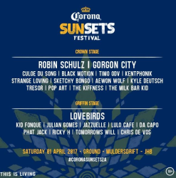 <i>Corona SunSets Festival</i> comes to Johannesburg
