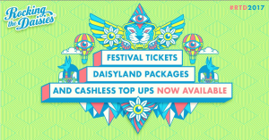 New accommodation and cashless system to feature at <i>Rocking the Daisies</i> 2017