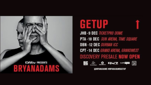 Bryan Adams returns to SA for his Get Up World Tour