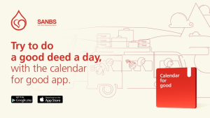 SANBS launches The Calendar For Good app