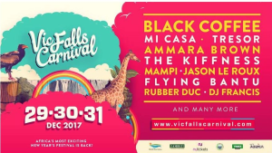 Mi Casa and Ammara Brown join 2017 <i>Vic Falls Carnival</i> line-up