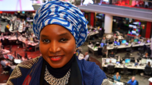 Amina Yuguda wins the BBC World News <i>Komla Dumor Award</i>