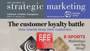 <i>IMM Journal of Strategic Marketing</i>: the battle for customer loyalty