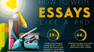 Infographic: The importance of essay writing in media