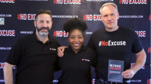 '#NoExcuse' campaign encourages 16 Seconds of Silence