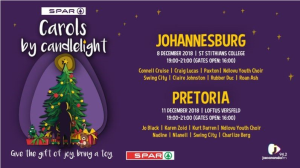 Line-up for <i>Jacaranda FM's</i> Carols by Candlelight announced