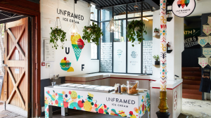 Unframed Ice Cream unveils its new store design