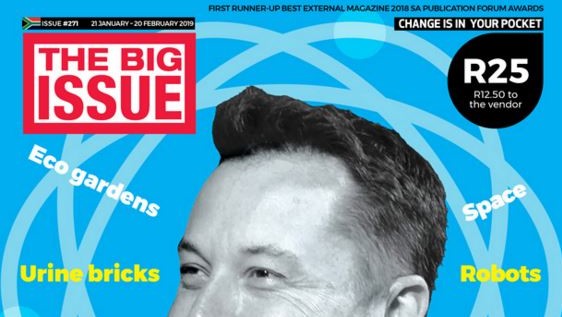 Once a bullied boy, elon musk is now ruling earth & outer space with his mind-boggling innovations The Big Issue features Elon Musk