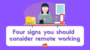 Infographic: Four signs you, the content creator, should consider remote working