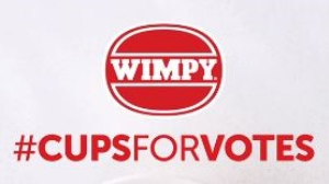 Wimpy launches its '#CupsForVotes' campaign