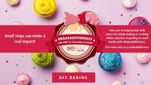 DEFY joins Cupcakes Of Hope to '#BakeADifference'