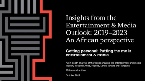 PwC releases its 10<sup>th</sup> annual edition of <i>Entertainment & Media Outlook</i>