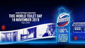 Domestos pledges to help solve the sanitation crisis on World Toilet Day