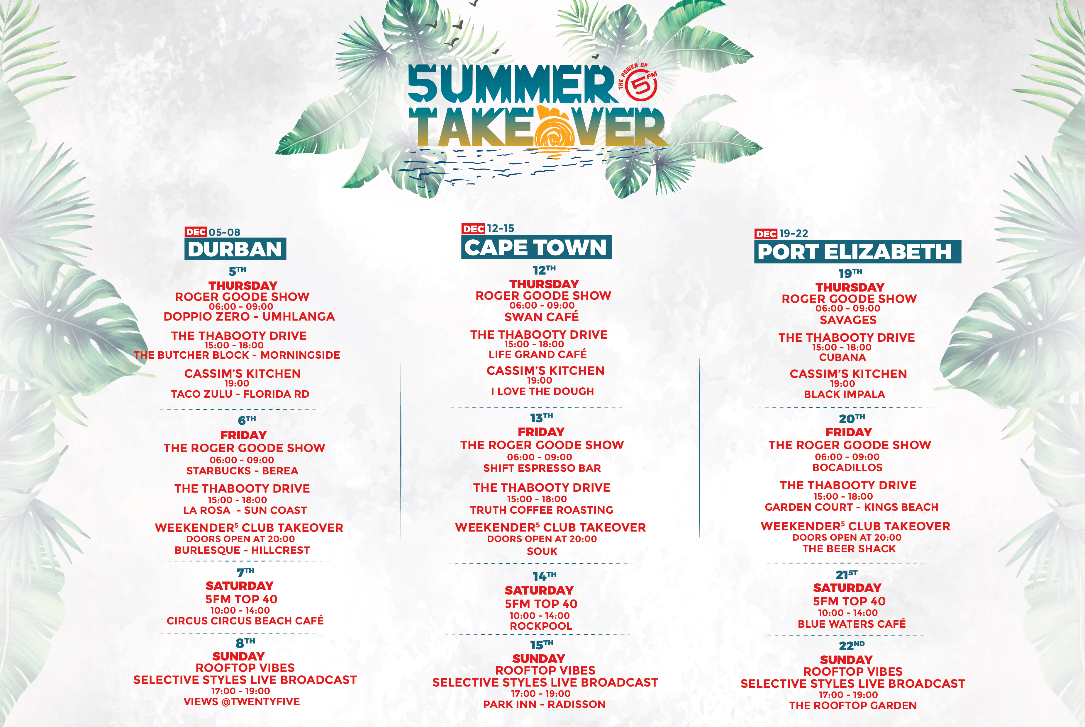 5FM launches its 'Summer Takeover' campaign