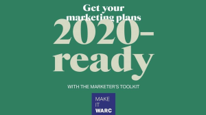 New WARC report reveals marketers re-investing into their brands