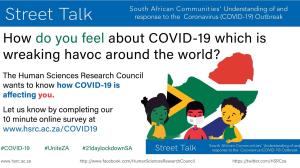 HSRC conducts public survey to assess SA awareness of COVID-19