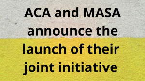ACA and MASA announce the launch of their joint initiative