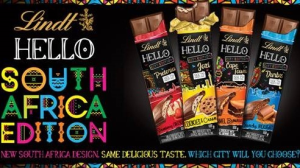 Lindt releases limited packaging designs on its Hello slabs
