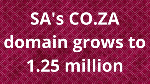 SA's CO.ZA domain grows to 1.25 million