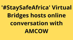'#StaySafeAfrica Virtual Bridges' hosts online conversation with AMCOW