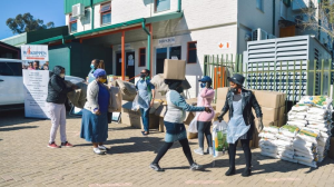 African Bank donates food, blankets and PPE to Witkoppen Clinic
