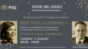 PSG announces new speakers for its <i>Think Big</i> webinar series