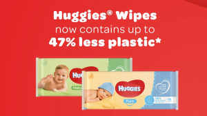 Huggies<sup>®</sup> commits to plastic-free baby wipes with Ogilvy
