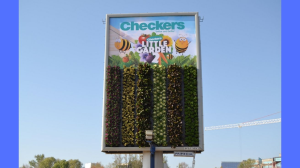 Primedia Outdoor partners with Checkers to create a 'growing billboard'