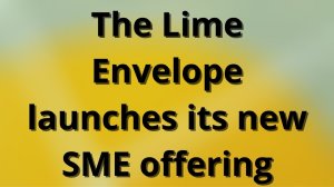 The Lime Envelope launches its new SME offering
