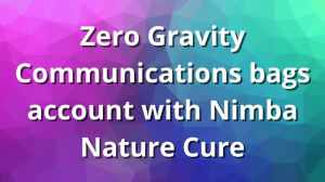 Zero Gravity Communications bags account with Nimba Nature Cure