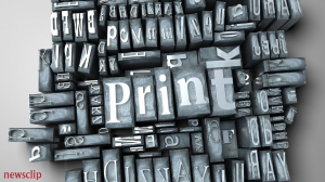 Print is definitely <i>not</i> dead
