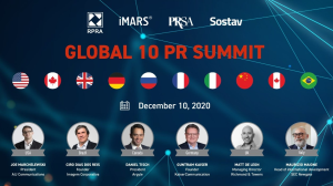 iMARS and RPRA to host the <i>Global 10 PR Summit</i>