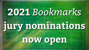 2021 <i>Bookmarks</i> jury nominations now open
