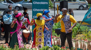 Checkers surprises healthcare workers with Soweto Gospel Choir