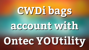 CWDi bags account with Ontec YOUtility