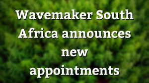 Wavemaker South Africa announces new appointments