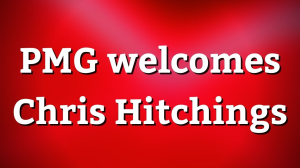 PMG welcomes Chris Hitchings