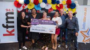 <i>Kfm 94.5</i> and LottoStar announce winner of 'Your Month of Millions'