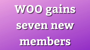 WOO gains seven new members