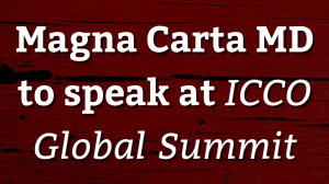Magna Carta MD to speak at <i>ICCO Global Summit</i>